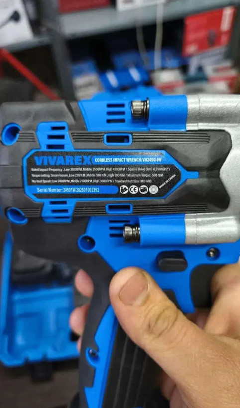 بکس شارژی ۵۰۰ نیوتن براشلس ویوارکس مدل VR2450-IW