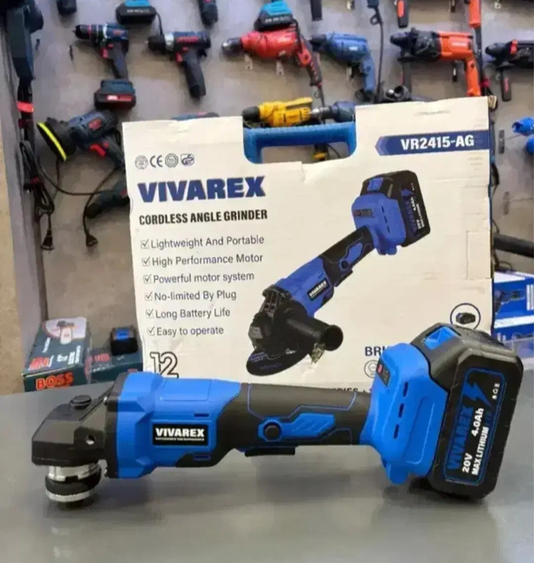 مینی فرز شارژی ویوارکس مدل VR2415AG ۲۴ ولت براشلس