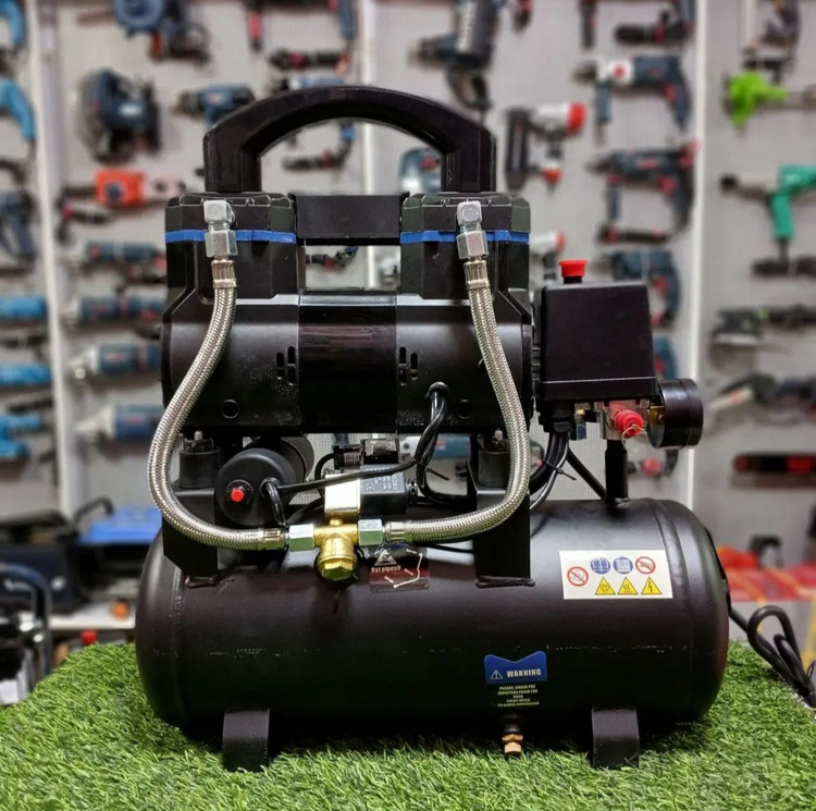کمپرسور باد ویوارکس مدل VR1015-SS ظرفیت ۱۰ لیتر بدون روغن سایلنت