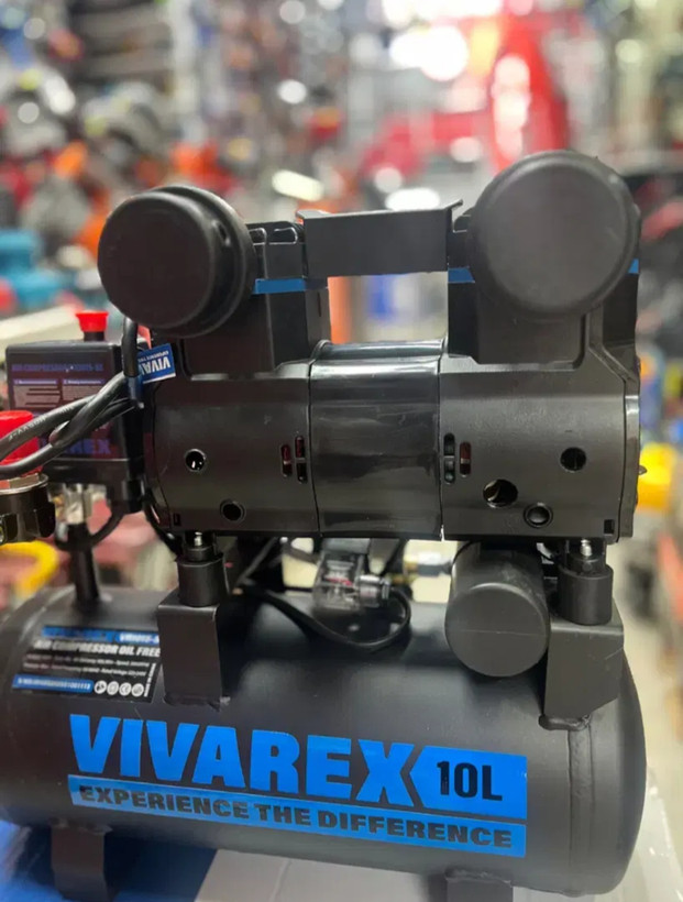 کمپرسور باد ویوارکس مدل VR1015-SS ظرفیت ۱۰ لیتر بدون روغن سایلنت