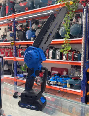 اره زنجیری شارژی 20 سانت 21 ولت 2 باطری براشلس ویوارکس مدل VR2108-CS