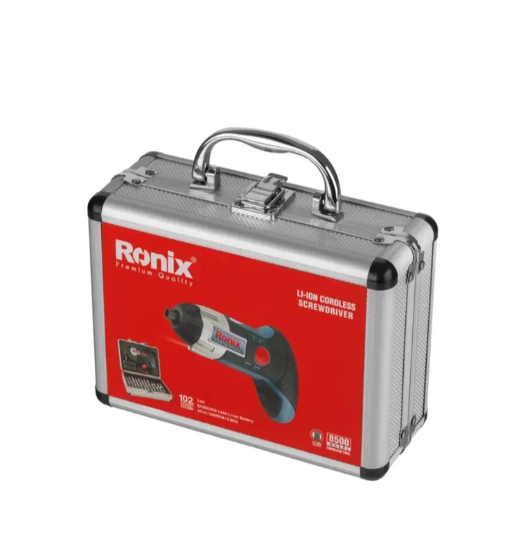 پیچ گوشتی شارژی مشتی 3.6 ولت رونیکس8500