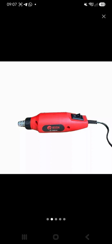 فرز انگشتی مینیاتوری ادون مدل ED-JIS-6095 با ۱۳۲ عدد لوازم و دو موتور