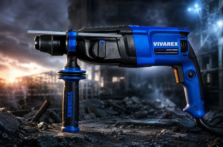 دریل بتن کن ویوارکس مدل VR8026RH ظرفیت ۳ کیلوگرم چهار شیار
